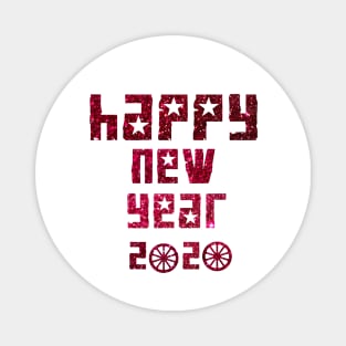 happy new year 2020 Magnet